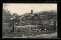 CPA Pamiers, Vue Prise Du Calvaire  - Pamiers