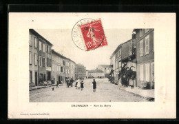 CPA Daumazan, Rue Du Barry  - Other & Unclassified