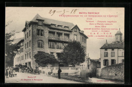 CPA Foix, Hotel Montaut  - Foix