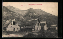 CPA Aulus-les-Bains, Granges Dans La Montagne  - Other & Unclassified