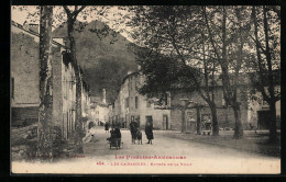 CPA Les Cabannes, Entree De La Ville  - Other & Unclassified