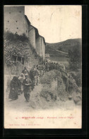 CPA Bethmale, Procession, Sortie De L`Eglise  - Other & Unclassified