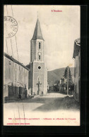 CPA Saint-Paul-de-Jarrat, L`Eglise Et L`Entree Du Village  - Other & Unclassified