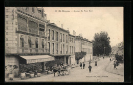 CPA St-Girons, Avenue Du Pont Neuf  - Saint Girons