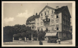 AK Lindau I. B., Hotel Reutemann  - Lindau A. Bodensee