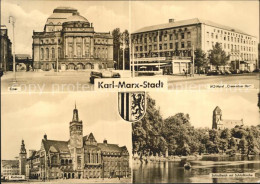 72326750 Karl-Marx-Stadt Oper HO Hotel Chemnitzer Hof Rathaus Schlossteich Schlo - Chemnitz