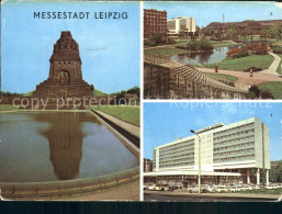 72326674 Leipzig Voelkerschlachtdenkmal Schwanenteich Hauptbahnhof Interhotel St - Leipzig