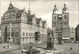 72326189 Wittenberg Lutherstadt Markt Rathaus Stadtkirche  Wittenberg Lutherstad - Wittenberg