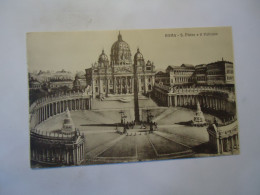 ITALY   POSTCARDS ROMA S.PIETRO  FREE AND COMBINED   SHIPPING - Autres & Non Classés