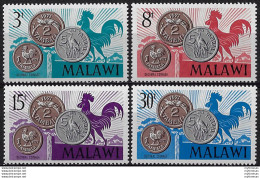 1971 Malawi Decimal Coinage 4v. MNH SG N. 370/73 - Other & Unclassified