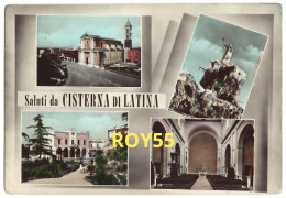 Lazio-latina-cisterna Di Latina Saluti Da Cisterna Di Latina Vedute Vedutine Anni 60 - Autres & Non Classés