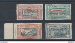 1924 TRIPOLITANIA, Manzoni Serietta , N° 11/14 , 4 Valori , MNH** - Tripolitania