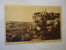 FRANCE   POSTCARDS  ROCAMADOUR  2 STAMPS  1948  FREE AND COMBINED   SHIPPING - Autres & Non Classés