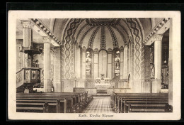 AK Biewer, Das Innere Der Kath. Kirche  - Other & Unclassified