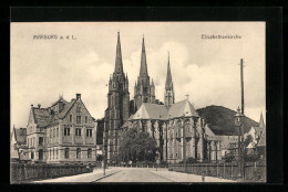 AK Marburg A. D. L., Blick Auf Die Elisabethenkirche  - Marburg