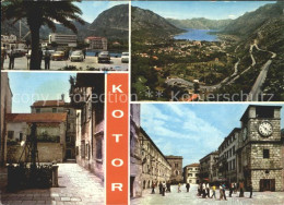 72324873 Kotor Montenegro Uhrturm Fliegeraufnahme Kotor - Montenegro