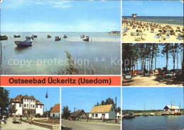 72324658 Ueckeritz Usedom Achterwasser Strand Camping Hauptstrasse Hafen Ueckeri - Autres & Non Classés