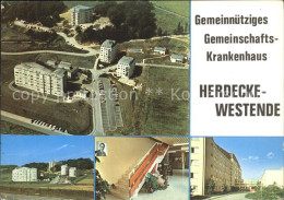 72324593 Herdecke Ruhr Westende Fliegeraufnahme Herdecke - Autres & Non Classés