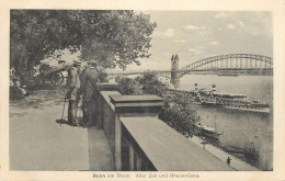 Postcard Germany Bonn Am Rhein Rheinbrucke - Autres & Non Classés