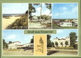 72324124 Koserow Ostseebad Usedom Strand Campingplatz Bootshafen Am Achterwasser - Andere & Zonder Classificatie