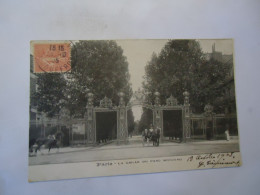 FRANCE   POSTCARDS  PARK MONCEAU  1905  FREE AND COMBINED   SHIPPING - Autres & Non Classés