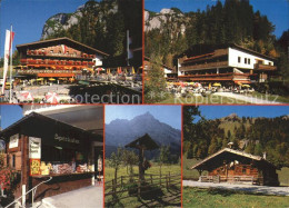 72323890 Hinterriss Tirol Alpengasthof Und Cafe Eng Hinterriss - Autres & Non Classés