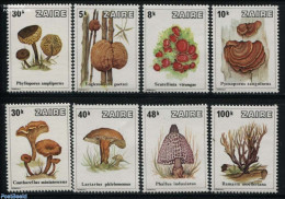 Congo Dem. Republic, (zaire) 1979 Mushrooms 8v, Mint NH, Nature - Mushrooms - Champignons