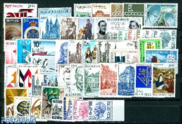 Belgium 1971 Yearset 1971, Complete, 47v, Mint NH, Various - Yearsets (by Country) - Ungebraucht
