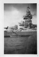 Photographie Photo Anonyme Vintage Snapshot Marine Militaire Bateau  - Guerre, Militaire