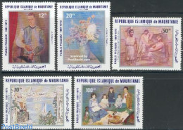 Mauritania 1981 Picasso Paintings 5v, Mint NH, Art - Modern Art (1850-present) - Pablo Picasso - Paintings - Sonstige & Ohne Zuordnung