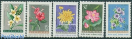 Vietnam 1962 Flowers 5v, Mint NH, Nature - Flowers & Plants - Autres & Non Classés