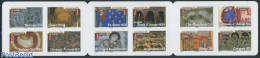 France 2010 Roman Art 12v In Booklet S-a, Mint NH, Stamp Booklets - Art - Architecture - Sculpture - Ungebraucht