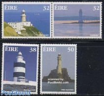 Ireland 1997 Lighthouses 4v (2v+[:]), Mint NH, Various - Lighthouses & Safety At Sea - Unused Stamps
