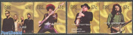 Ireland 2002 Rock Legends 2x2v [:], Mint NH, Performance Art - Music - Musical Instruments - Popular Music - Unused Stamps