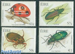 Ireland 2003 Beetles 4v, Mint NH, Nature - Animals (others & Mixed) - Insects - Unused Stamps