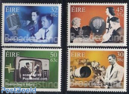 Ireland 2001 Broadcasting 4v, Mint NH, Performance Art - Radio And Television - Unused Stamps