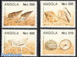 Angola 1993 Shells 4v, Mint NH, Nature - Shells & Crustaceans - Marine Life