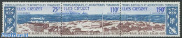 French Antarctic Territory 1974 Alfred Faure Station 3v [::], Mint NH, Science - The Arctic & Antarctica - Neufs