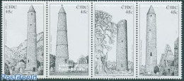 Ireland 2005 Round Towers Of Ireland 4v [:::], Mint NH, History - Archaeology - Art - Architecture - Unused Stamps