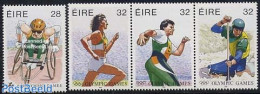 Ireland 1996 Olympic & Paralympic Games 4v (1v+[::], Mint NH, Health - Sport - Disabled Persons - Athletics - Kayaks &.. - Unused Stamps