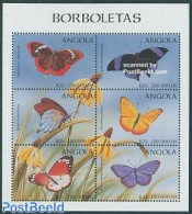 Angola 1998 Butterflies 6v M/s, Dynastes Napoleon, Mint NH, Nature - Butterflies - Angola