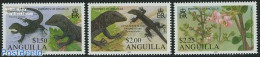 Anguilla 2011 Flora & Fauna 3v, Mint NH, Nature - Animals (others & Mixed) - Flowers & Plants - Reptiles - Anguilla (1968-...)