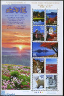 Japan 2011 Travel Scenes No. 13 10v M/s, Mint NH, Nature - Sport - Various - Animals (others & Mixed) - Mountains & Mo.. - Ongebruikt