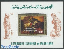 Mauritania 1980 Rembrandt Painting S/s, Mint NH, Art - Paintings - Rembrandt - Autres & Non Classés