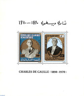 Mauritania 1971 Charles De Gaulle S/s, Mint NH, History - Politicians - Other & Unclassified
