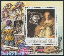 Mauritania 1984 Rembrandt S/s, Mint NH, Art - Paintings - Rembrandt - Other & Unclassified