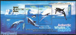 Australian Antarctic Territory 1996 Capex 96 S/s, Mint NH, Nature - Sea Mammals - Philately - Andere & Zonder Classificatie