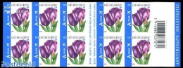 Belgium 2006 Tulips Foil Booklet, Mint NH, Nature - Flowers & Plants - Stamp Booklets - Neufs