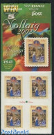 Ireland 2002 Christmas Booklet S-a, Mint NH, Religion - Christmas - Stamp Booklets - Art - Paintings - Unused Stamps