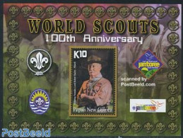 Papua New Guinea 2007 Scouting Centenary S/s, Mint NH, Sport - Scouting - Papouasie-Nouvelle-Guinée